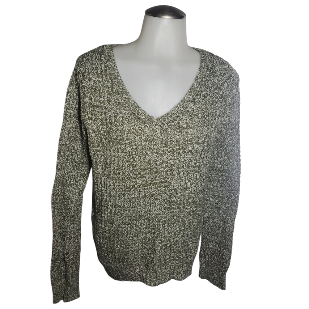 Rue21 Olive V-Neck Sweater